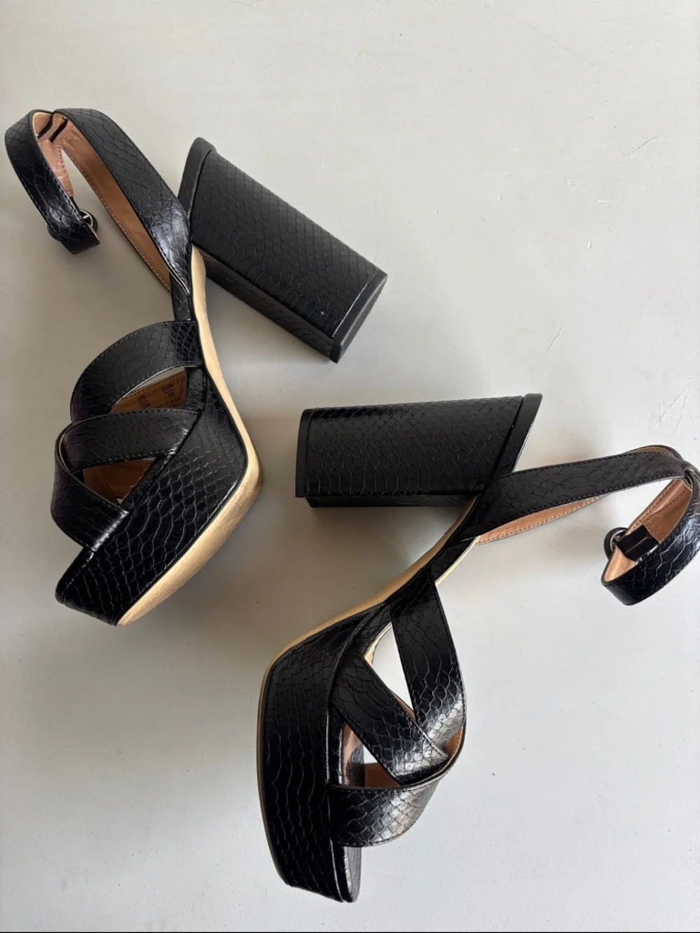 Circus by Sam Edelman Black Platform Heels